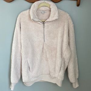 Express One Eleven 1/2 Zip Sherpa Fleece XS